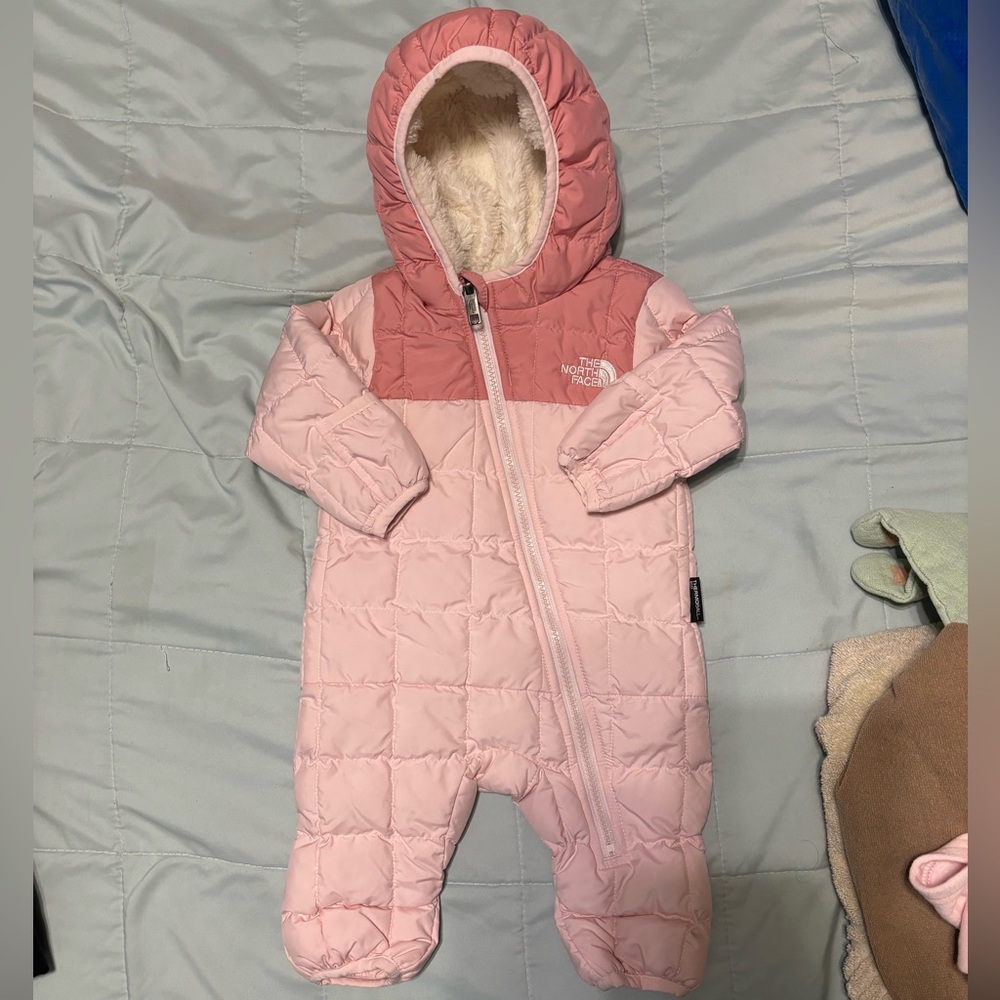 Baby Girl Snowsuit